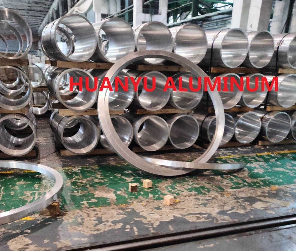 Rolled Ring Forging 7075 T6 Forged Ring Aluminum Forging Parts