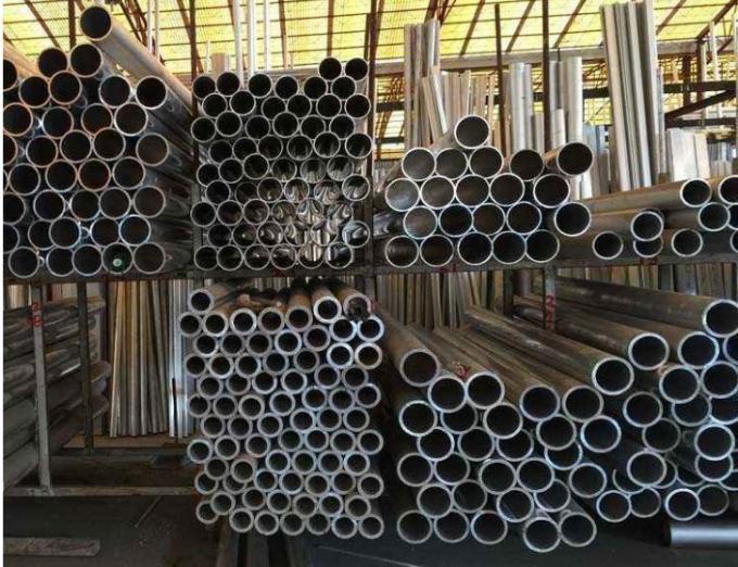 6063 T832 Aluminium Hollow Round Bar High Weight To Strenght Good Workability