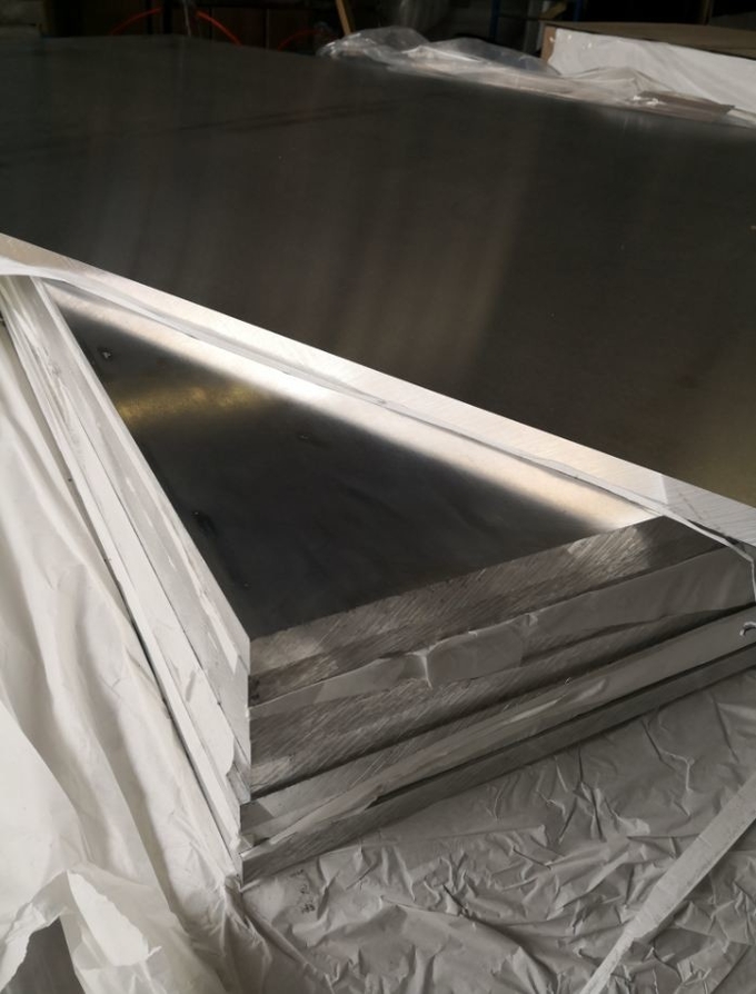 Architectural Hard Aluminium Sheet Aluminium Grade 6061 T6 28.4mm Thickness