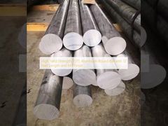 High Yield Strength 7075 Aluminum Round Bar with 12 Feet Length and Mill Finish