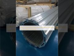 6063 T5 Aluminium Extrusion Pipe 48mm Diameter For DC Motor Enclosure