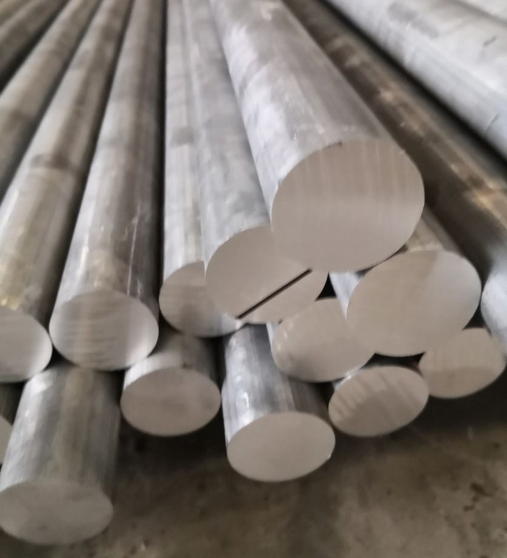 33% IACS Electrical Conductivity 7075 Aluminum Round Bar with 130 W/mK Thermal Conductivity and 11% Elongation