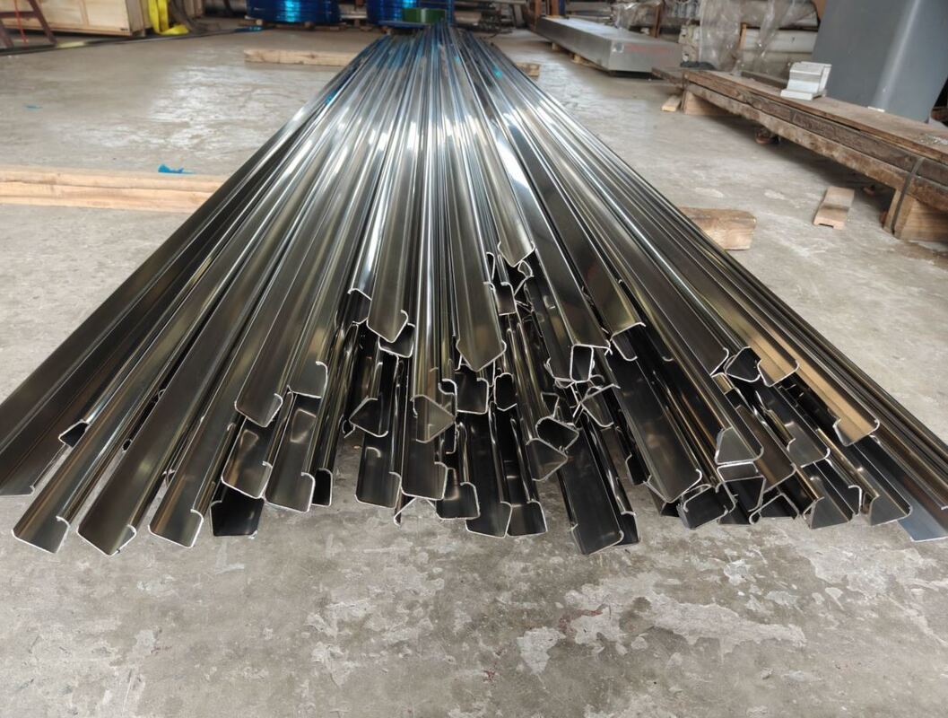 7005 Aluminum Alloy 4800MM Length Aluminium Extruded Profile for Hydraulic Rock Drilling Rig Feed Beam