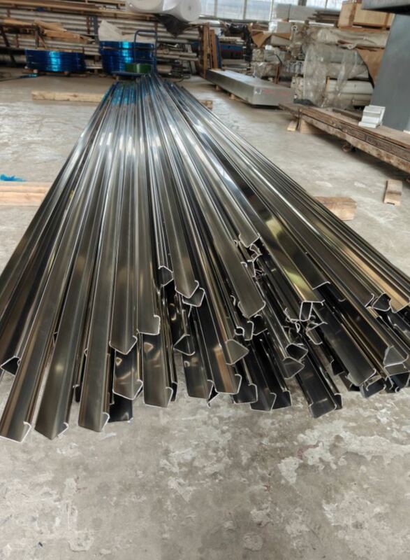 7005 Aluminum Alloy 4800MM Length Aluminium Extruded Profile for Hydraulic Rock Drilling Rig Feed Beam