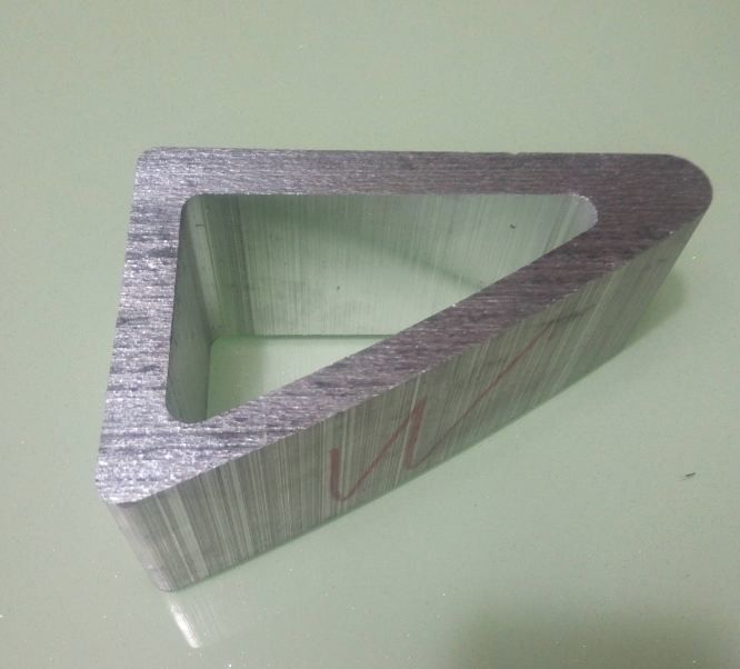 Angled 2219 Precision Aluminium Extrusion Used As Constructional Parts