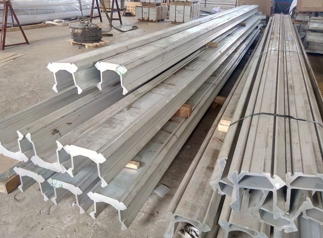 T Shape 4.2M Aluminium Extruded Profiles with 19.4mm Wall Thickness and 2.71 g/cc Density