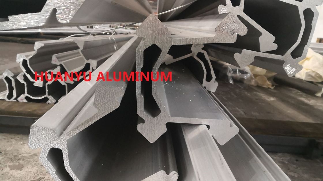 7001 Rock Drill Aluminium Extruded Profiles For Longitudinal Deviation