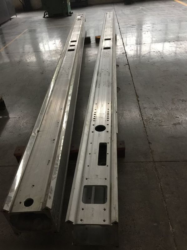 11M Feed Beam Aluminium Extruded Profiles For Tunnel Drilling