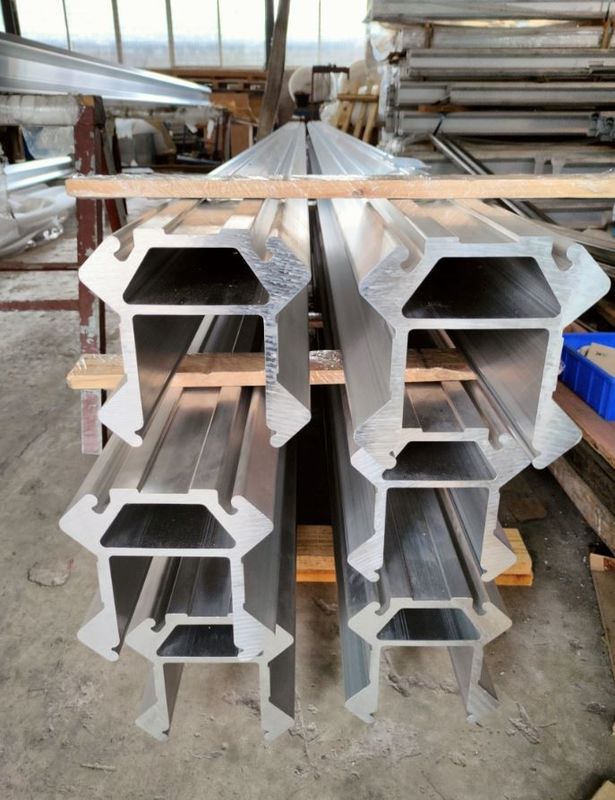 Mill Finish 7.25M Long Aluminium Extruded Profiles For Blasting