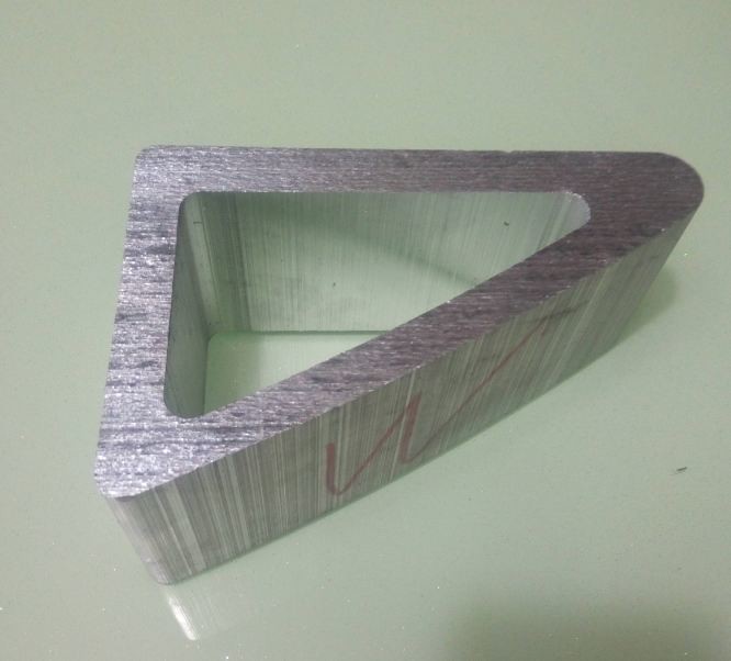 Angled 2219 Precision Aluminium Extrusion Used As Constructional Parts