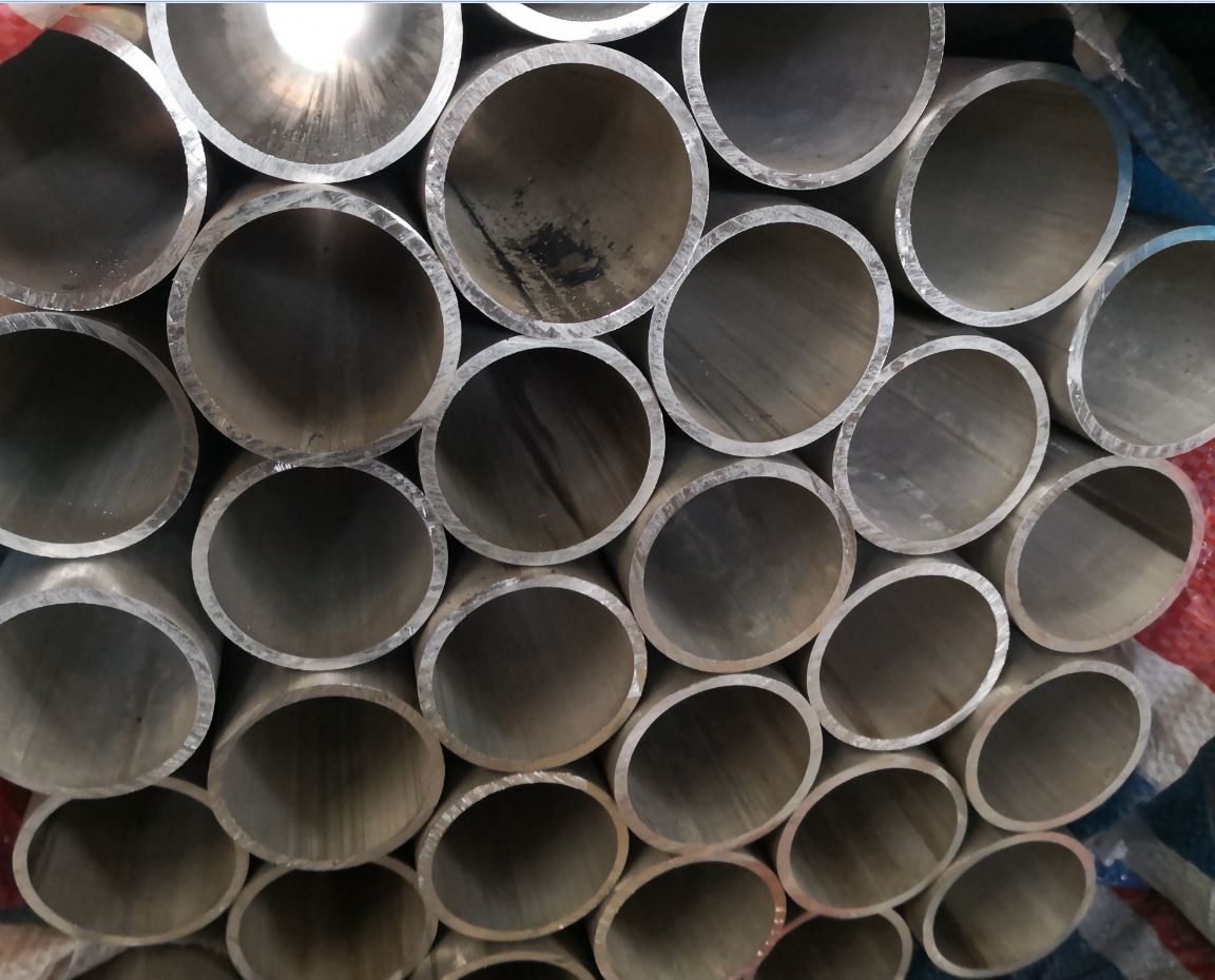 Structural Aluminum Round Tubing Mill Finish Surface Treatment For