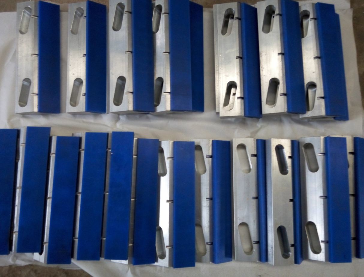 Jumbo Rock Drill Spare Parts 200MM Long 6063 T6 Aluminium Extruded Profiles Customized For Rock Drilling Rig