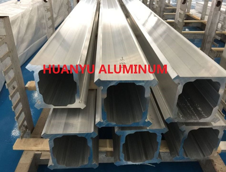 Feed Beam DTH Drill Rigs Aluminum Extrusion Profiles Mill Finish